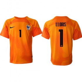 Camisetas Francia Hugo Lloris 1 Portero Primera Copa Mundial 2022 - Hombre